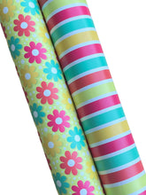 Load image into Gallery viewer, Summer Bloom/ Summer Bloom Stripe Smooth Vinyl