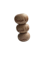 Load image into Gallery viewer, Engraved Wooden Beads
