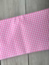 Load image into Gallery viewer, Pink Gingham Polyproof  Waterproof Fabric