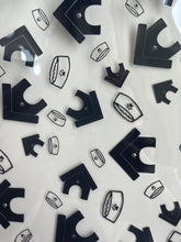 Load image into Gallery viewer, In The Dog House Jelly (TPU) and PVC Black