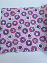 Load image into Gallery viewer, Purple/Aqua Daisy  Smooth Vinyl