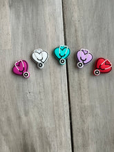 Load image into Gallery viewer, Stethoscope Heart Slide-able