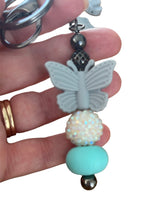 Load image into Gallery viewer, Grey Butterfly Slide-able