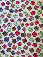 Load image into Gallery viewer, Cool Colors Puppy Paws Polyproof Waterproof Fabric