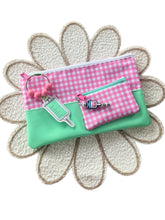 Load image into Gallery viewer, Pink Gingham Polyproof  Waterproof Fabric