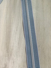 Load image into Gallery viewer, Black and white printed seatbelt webbing-1.5 inch