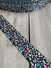 Load image into Gallery viewer, Leopard print seatbelt webbing-1.0 inch