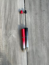 Load image into Gallery viewer, Bead-able pen- black sparkle