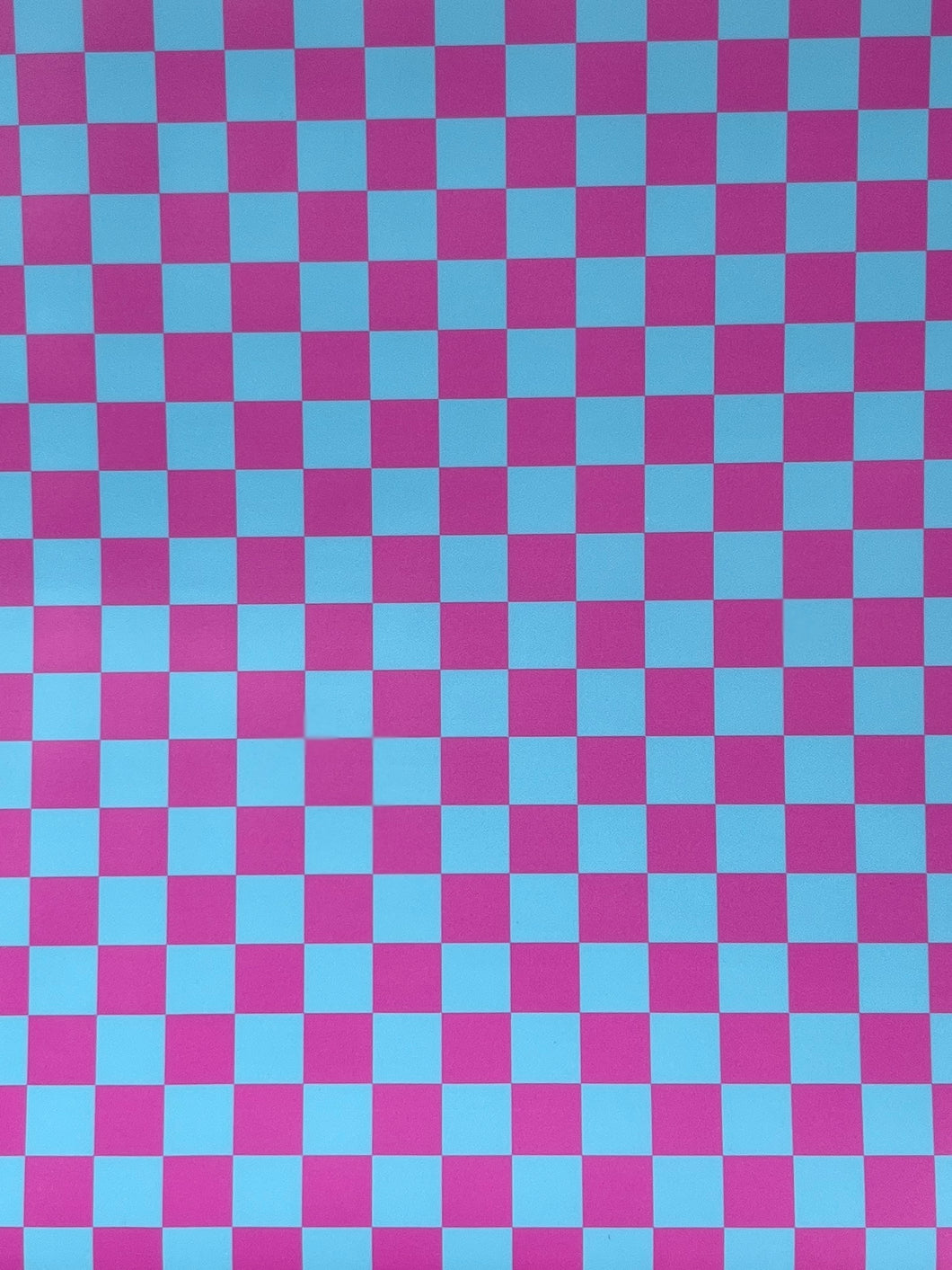 Blue and Pink Checkered printed Jelly