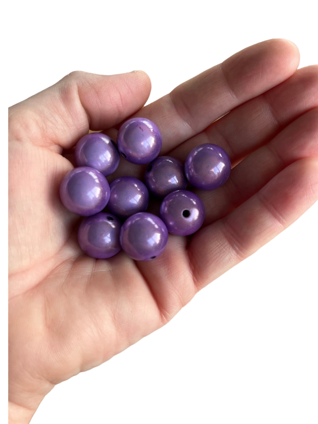 16mm Purple  Bead