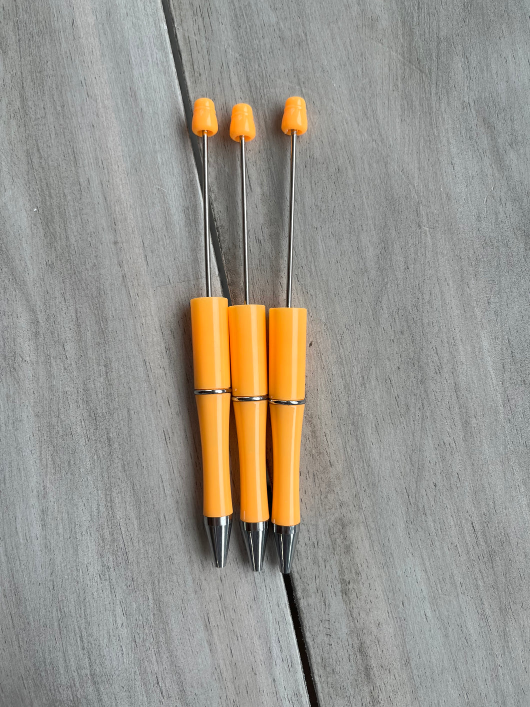 Bead-able pen- fluorescent orange