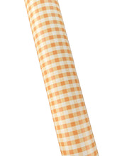 Load image into Gallery viewer, Puppy Love- orange gingham rolls
